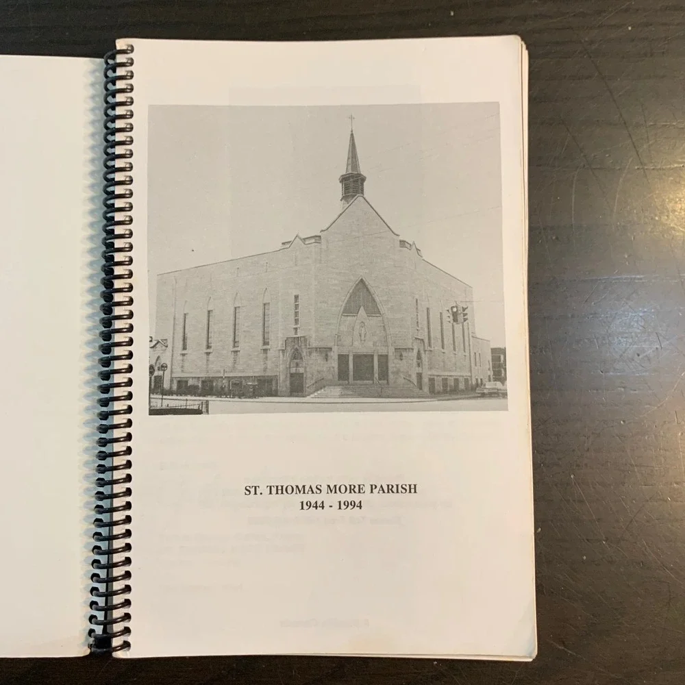 The Friendly‎ Cookbook St Thomas More Parish Verdun Quebec 1994 Spiral Vintage